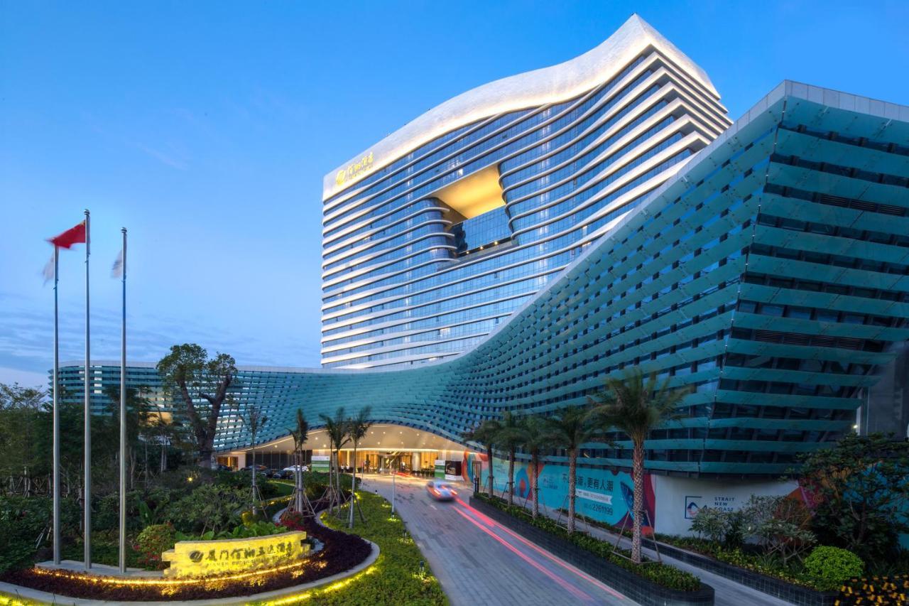 Fliport Wutong Hotel-Free Welcome Fruit & Near Exhibition Center Xiamen Bagian luar foto